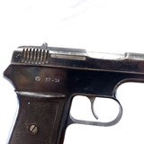 SCARCE CZ 38, CAL  .9MM KURZ, SER. 273938, MFG. 1939. - 9 of 12