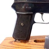 SCARCE CZ 38, CAL  .9MM KURZ, SER. 273938, MFG. 1939. - 10 of 12