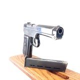 SCARCE CZ 38, CAL  .9MM KURZ, SER. 273938, MFG. 1939. - 11 of 12