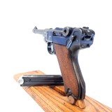 PRISTINE, MAUSER P-08, S/42 (LUGER), CAL. 9MM, SER. 6661k, MFG. 1938. - 10 of 13