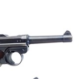 PRISTINE, MAUSER P-08, S/42 (LUGER), CAL. 9MM, SER. 6661k, MFG. 1938. - 6 of 13