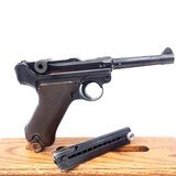 WOW, MAUSER P-08 LUGER, (CODE 42) , CAL. 9MM, SER. 2591 i,  DATED 1940 - 5 of 13