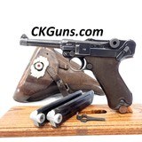 PRISTINE, MAUSER/KRIEGHOFF P 08 LUGER WITH HOLSTER RIG
***Price Reduced***