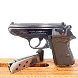 PRISTINE WALTHER PPK, CAL. .380 ACP, SER. 116698 A, MFG. WEST . GERMANY 1965. - 5 of 15
