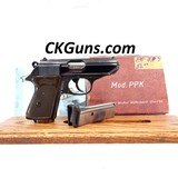PRISTINE WALTHER PPK, CAL. .380 ACP, SER. 116698 A, MFG. WEST . GERMANY 1965.