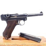 AWESOME, KRIEGSMARINE MAUSER LUGER P-08, S/42, CAL. 9MM, SER. 913 e.  MFG. 1937. - 5 of 15