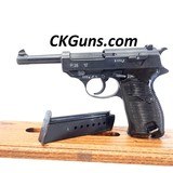 RARE MAUSER (BYF/43 b BLOCK), P-38, ,CAL. 9MM, SER. 3718 b. MFG. 1943. - 1 of 13