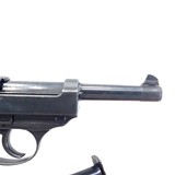 RARE MAUSER (BYF/43 b BLOCK), P-38, ,CAL. 9MM, SER. 3718 b. MFG. 1943. - 6 of 13