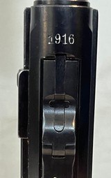 AWESOME NAVY P.08 LUGER, 1916,  CAL. 9MM, Ser. 637 B . AWESOME CONDITION FOR A 1916!!!! - 5 of 7