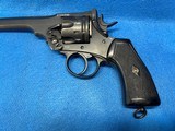  RARE OFFICER'S PRIVATE SALE/MILITARYY WEBLEY/ENFIELD MK. VI, CAL..455 - 8 of 9