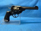  RARE OFFICER'S PRIVATE SALE/MILITARYY WEBLEY/ENFIELD MK. VI, CAL..455 - 2 of 9