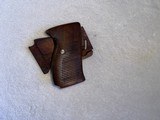 ULTRA RARE ORIGINAL WLTHER WOODEN P-38 GRIPS - 2 of 4 ULTRA RARE ORIGINAL WLTHER WOODEN P-38 GRIPS - 2 of 4