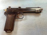 SCARCE 1912 STEYR NAZI REBUILD TO 9 MM LUGER - 2 of 8