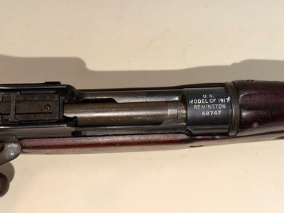 U.S. Mdl.1917 Remington (Enfield) Cal .30-06 Ser.# 48747 - Image 2 of 8
