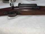 Very rare U. S. Test Krag Jorgensen with Parkhurst Stripper Clip Conversion one of only 10 known. - Image 10 of 12