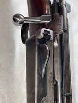 Very rare U. S. Test Krag Jorgensen with Parkhurst Stripper Clip Conversion one of only 10 known. - Image 7 of 12