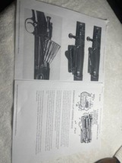 Very rare U. S. Test Krag Jorgensen with Parkhurst Stripper Clip Conversion one of only 10 known. - Image 3 of 12