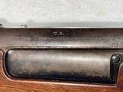 Very rare U. S. Test Krag Jorgensen with Parkhurst Stripper Clip Conversion one of only 10 known. - Image 6 of 12