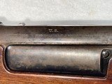 Very rare U. S. Test Krag Jorgensen with Parkhurst Stripper Clip Conversion one of only 10 known. - Image 6 of 12