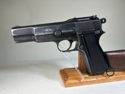Canadian Inglis with Holster stock. Cal. 9mm - Image 1 of 8