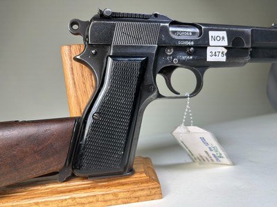 Canadian Inglis with Holster stock. Cal. 9mm - Image 2 of 8