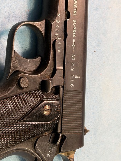 Nazi Kongsburg Colt 1911 - Image 7 of 7