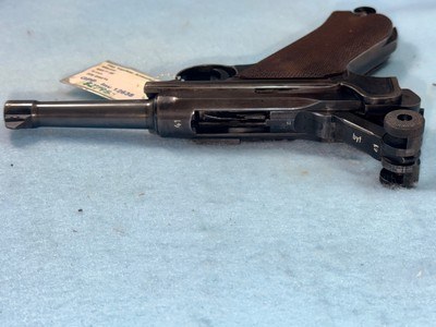Gorgeous Original Mauser P-08 (BYF) Dated 1942 .9 Cal. (mm - Image 7 of 14