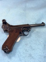 Gorgeous Original Mauser P-08 (BYF) Dated 1942 .9 Cal. (mm - Image 3 of 14