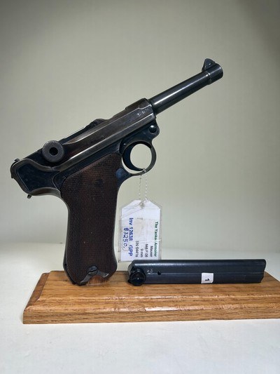 Gorgeous Original Mauser P-08 (BYF) Dated 1942 .9 Cal. (mm - Image 2 of 14
