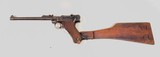 Artillery Luger P08 with Board Stock - Image 2 of 8