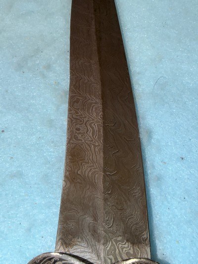 Awesome Indo Persian Khanjar Damascene Dagger - Image 4 of 6