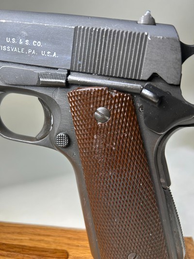 GREAT UNION SWITCH & SIGNAL CAL. .45ACP - Image 8 of 11