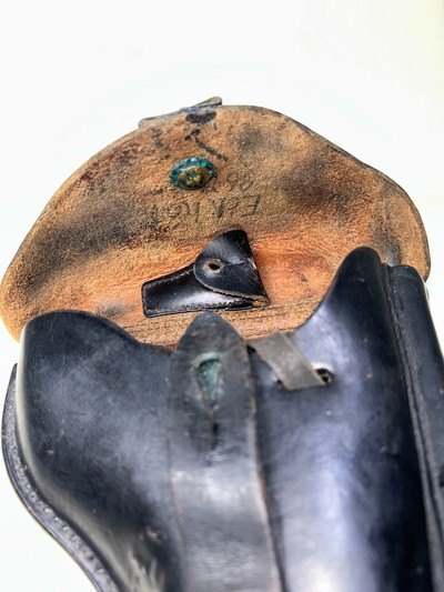 Nazi Police Holster with Rare Haenel Schmeisser Pat. Mag. and Takedown Tool - Image 5 of 7