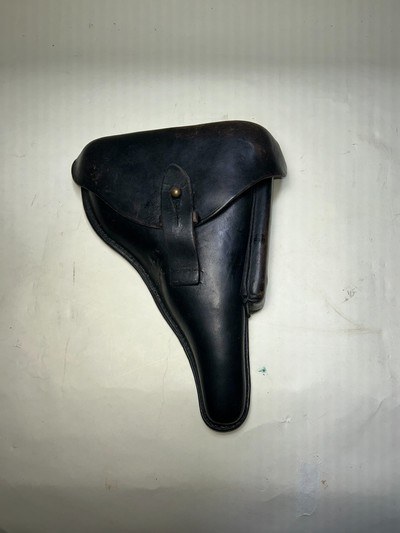 Nazi Police Holster with Rare Haenel Schmeisser Pat. Mag. and Takedown Tool - Image 4 of 7