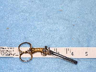 Revolutionary War/Civil War Flint Lock Scissors - Image 1 of 6