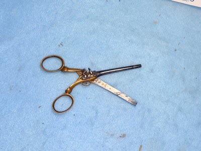 Revolutionary War/Civil War Flint Lock Scissors - Image 4 of 6