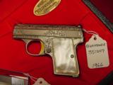 FN Baby Browning Auto Pistol 3 Gun Set in Browning Presentation Case, Renaissance, Lighweight, and Std Model, Mint Condition - 6 of 11