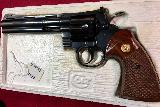 Colt Python 6" Royal Blue Stunning As New Condition 1978 Production - 3 of 15