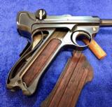 DWM 1900 American Eagle 30 Luger Exceptional Cond Cased - 9 of 15