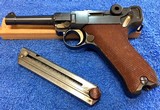 Classic DWM Luger Pistol Mint++ Cond Top Collectible Original 7.65 Parabellum - 2 of 15