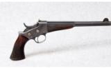 Remington Model 1901 Rolling Block Pistol - 1 of 2