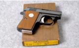 Colt 1975 .25 Automatic Pistol Unfired in Original Box - 1 of 4
