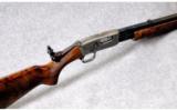 Remington Model 121 Fieldmaster Custom Engraved .22 - 1 of 7