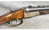 Belgium Guild Double Rifle in 10.75x52R Grundig - 2 of 9