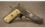 Colt ~ 1911 "Mexican Eagle with Flag" ~ .38 Super