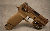 Sig Sauer ~ P320 M18 ~ 9mm Luger - 1 of 2