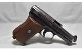 Waffenfabrik Mauser A.-G. Oberndorf ~ 1914/34 ~ 7.65/.32 ACP - 1 of 3