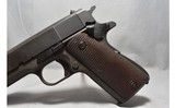Remington Rand ~ M 1911 A1 U.S. Army ~ .45 Auto - 4 of 5