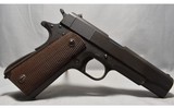 Colt ~ M1911 A1 U.S. Army ~ .45 Auto - 1 of 7