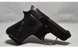 Beretta ~ Model 950B ~ .25 Auto